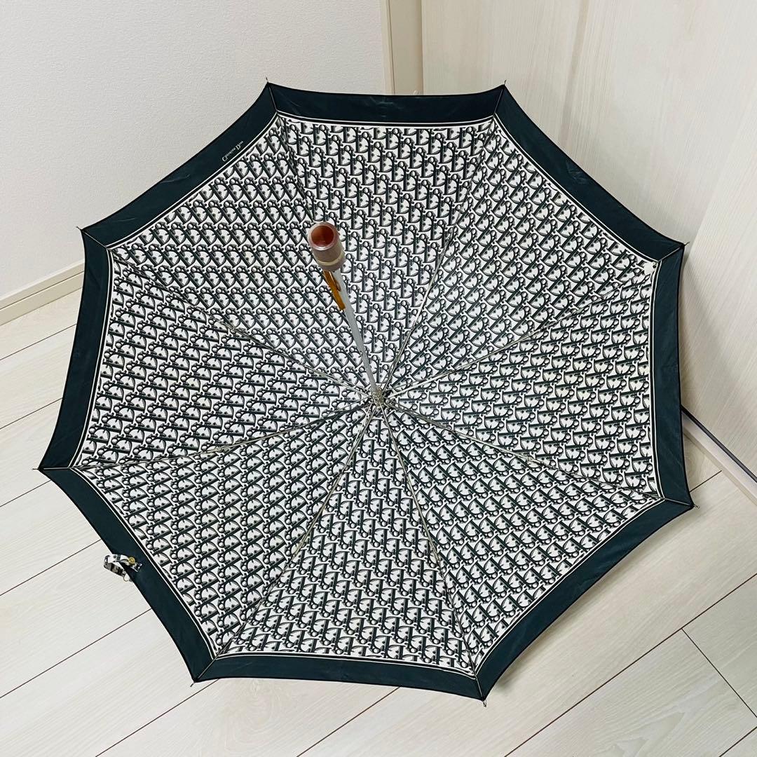 Christian Dior クリスチャンディオール　折りたたみ傘　トロッター