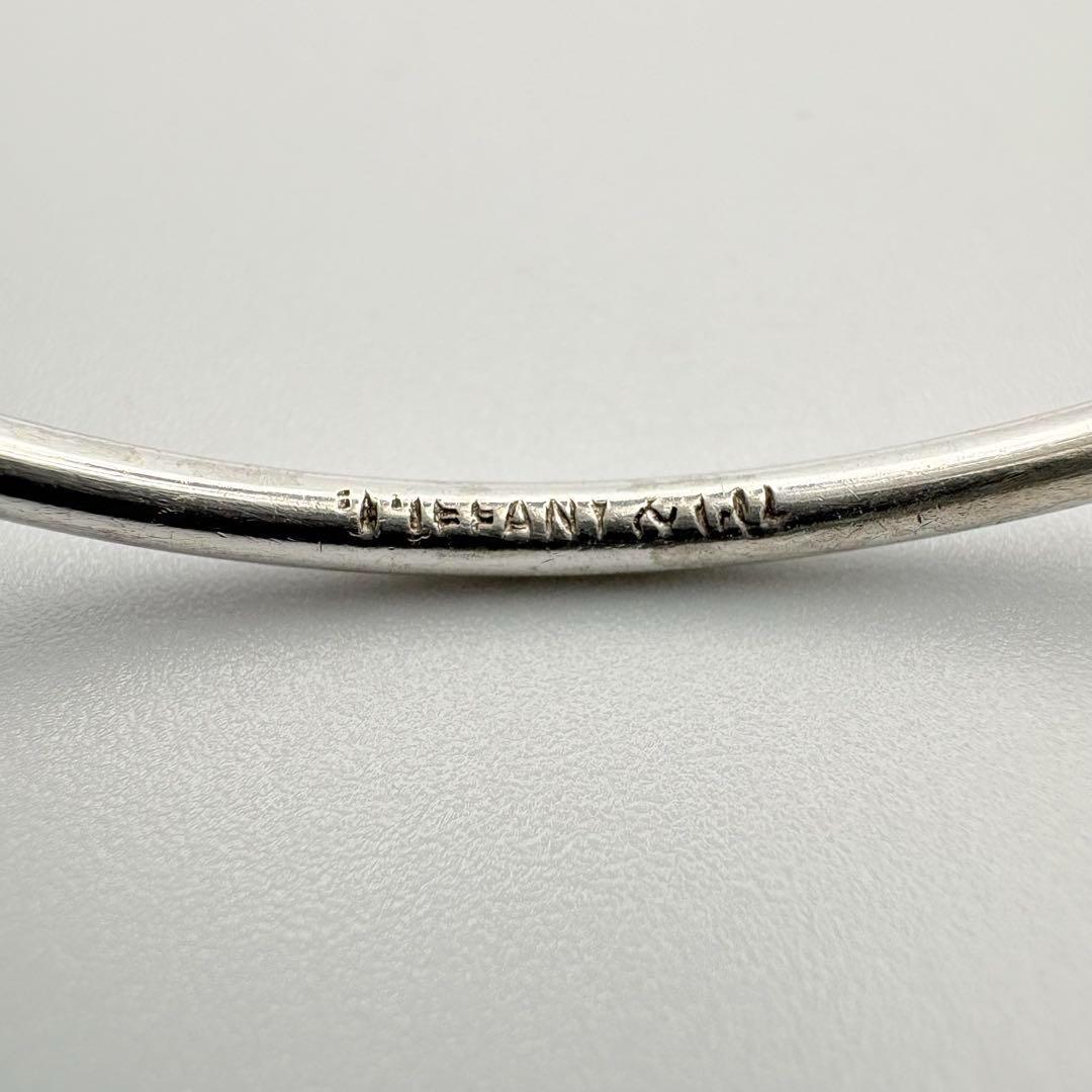 Tiffany&Co. ティファニー フック&アイ ラブノット バングル 18K