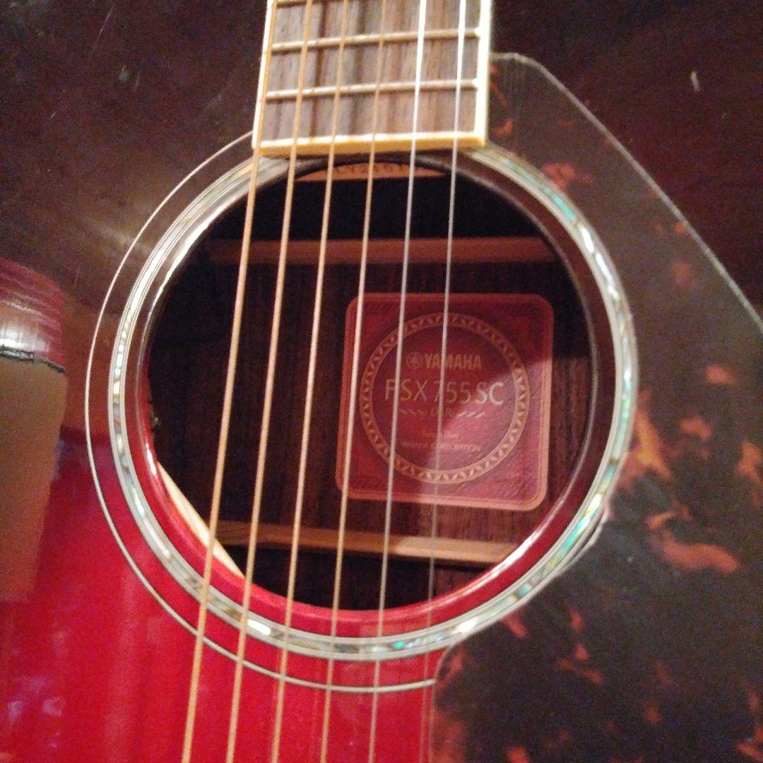 YAMAHA　エレアコ　FSX-755SC DSR　トップ単板