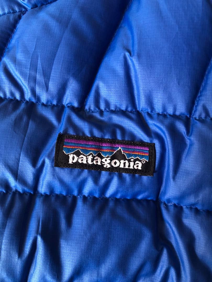 激レア！着てるだけでオシャレ確定！ヴィンテージブルー！パタゴニアダウンベストL！