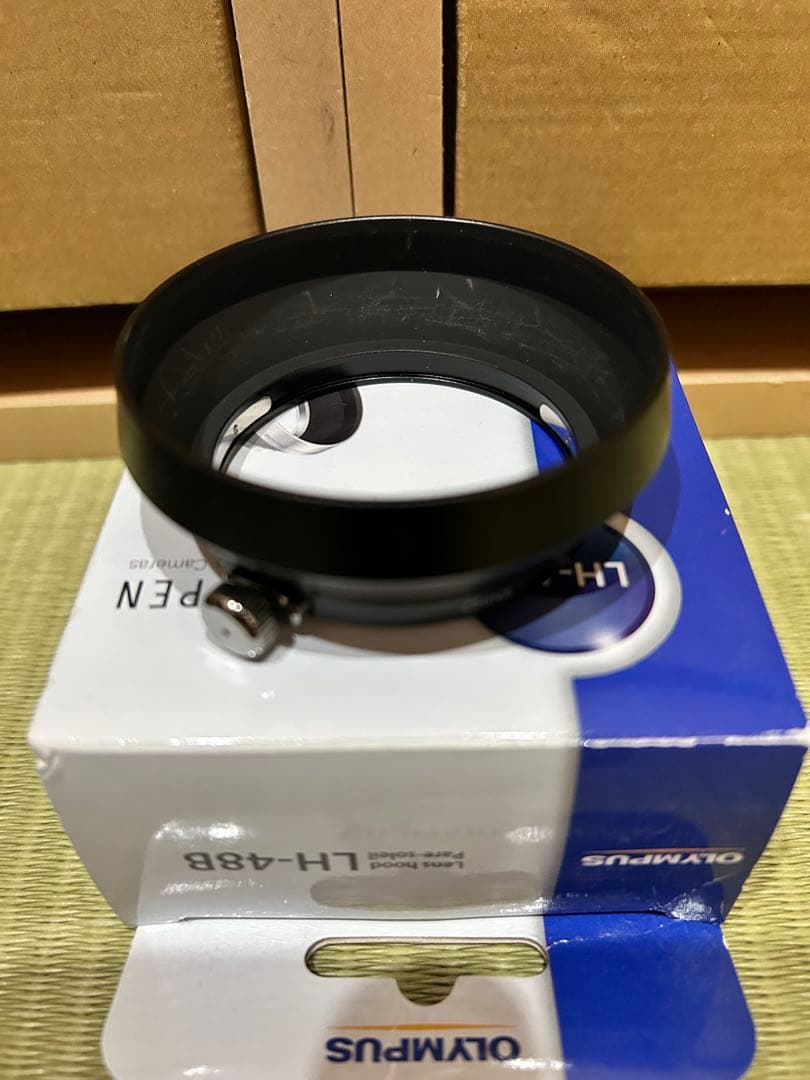 M.ZUIKO DIGITAL 17mm F1.8 純正メタルフード付き