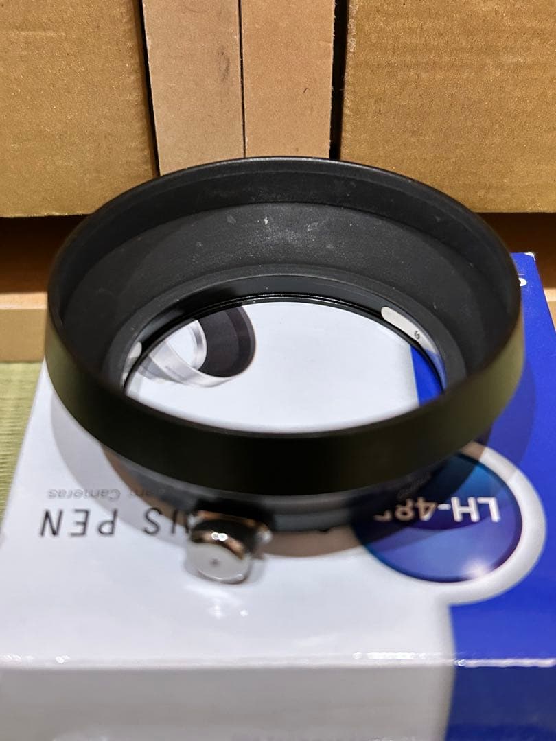 M.ZUIKO DIGITAL 17mm F1.8 純正メタルフード付き