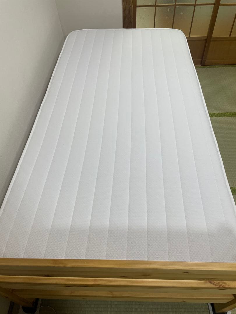 無印良品　寝返りしやすいマットレス　高密度ポケットコイル　シングル美品　期間限定