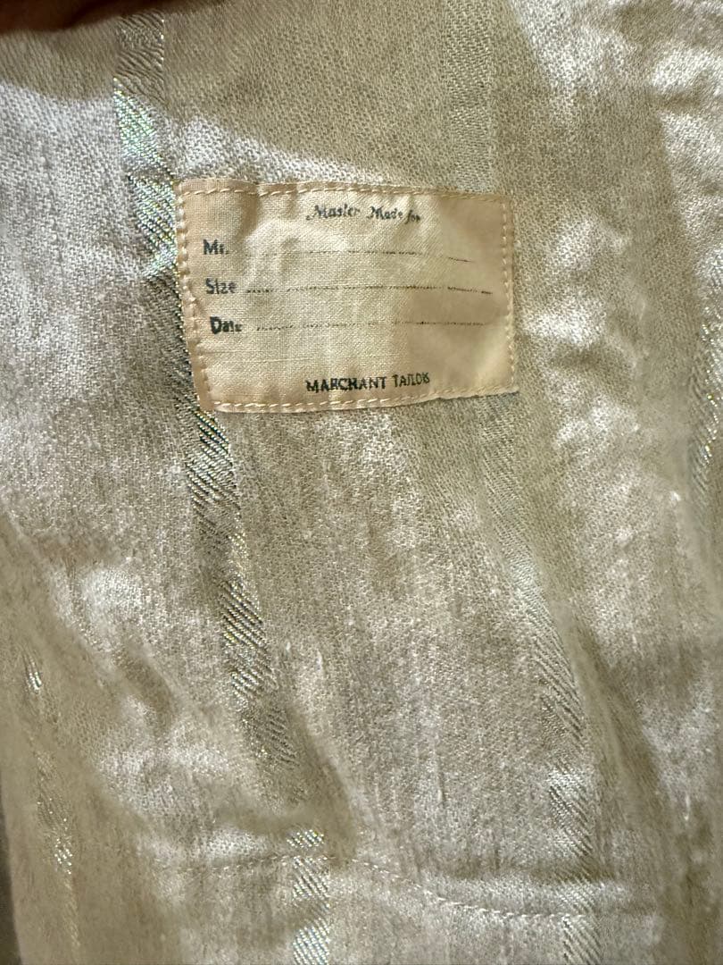 KAPITAL リネン　グリッターフィリーズストライプ　CACTUSカバーオール