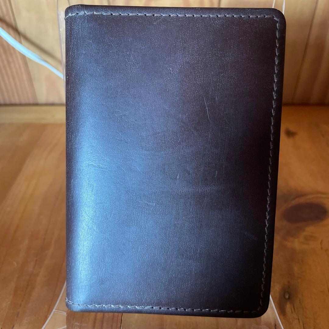 ホワイトハウスコックス S7412 名刺入れ ハバナ+ブライドルレザーワックス