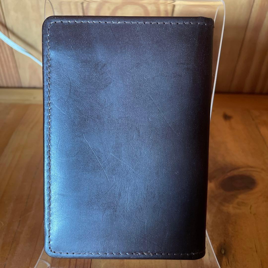 ホワイトハウスコックス S7412 名刺入れ ハバナ+ブライドルレザーワックス