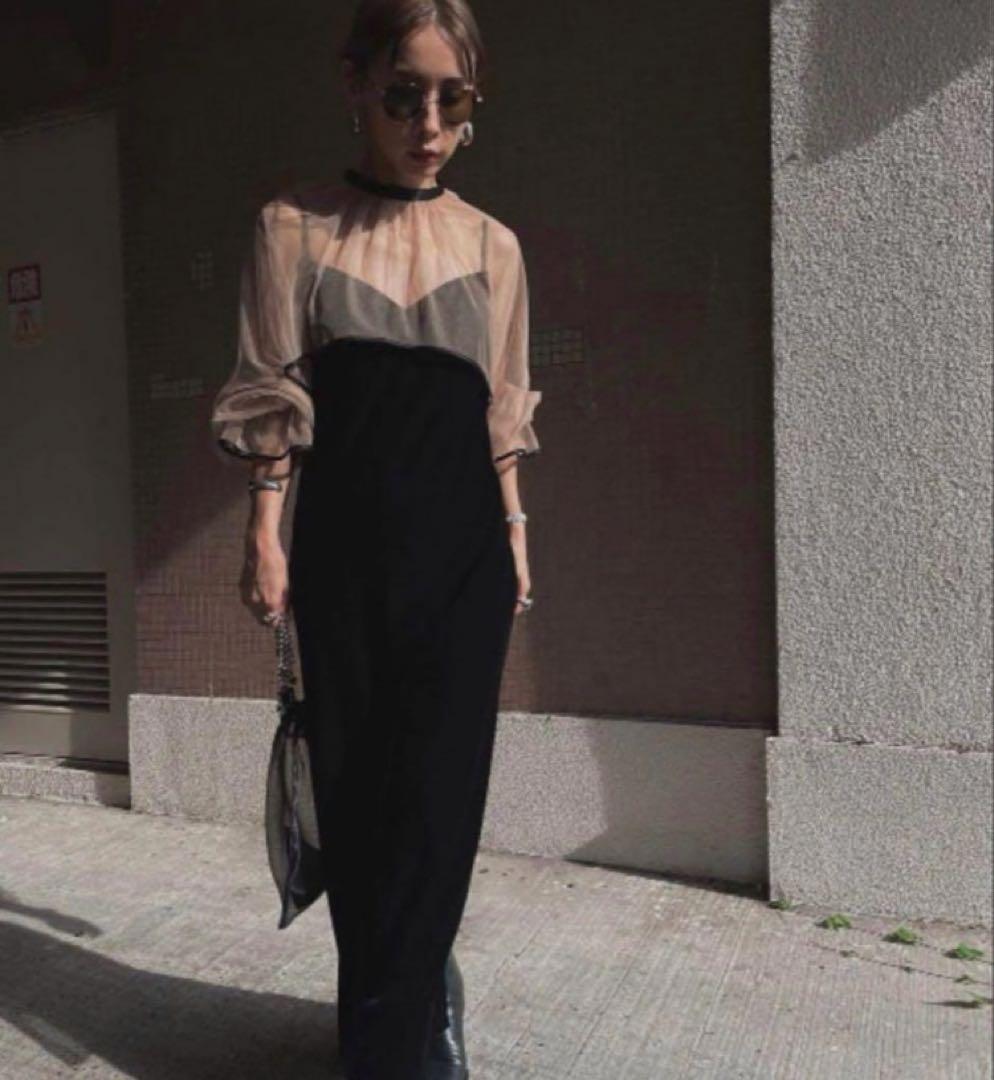 【新品 未使用 タグ付き】MANY WAY AIRY VEIL DRESS M