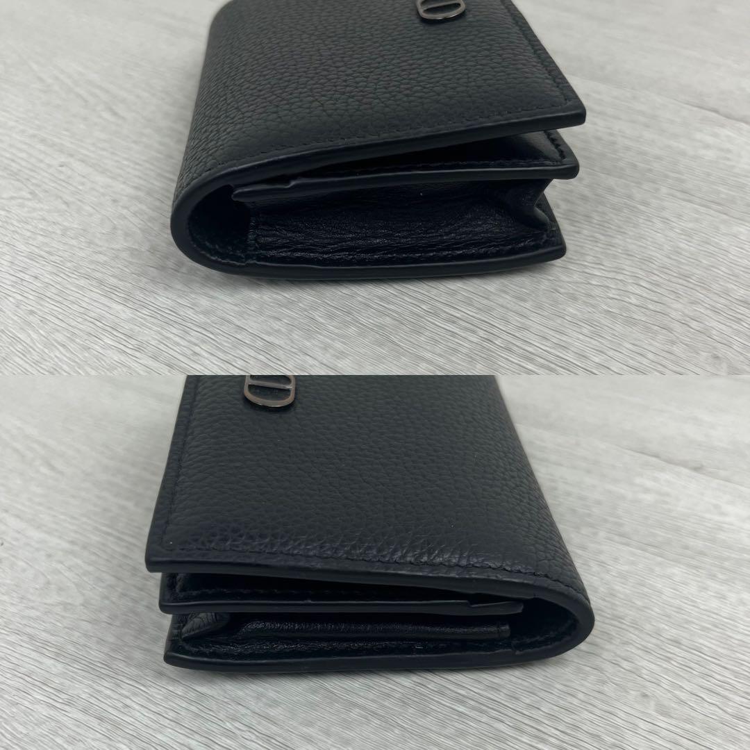美品✨ ディオール 名刺入れ ビジネスカードホルダー ロゴ金具 ブラック