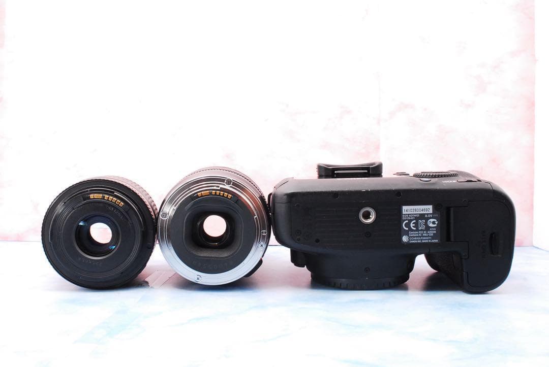 キャノン EOS 6D★フルサイズ★一眼レフカメラ★Wi-Fi★Wレンズ
