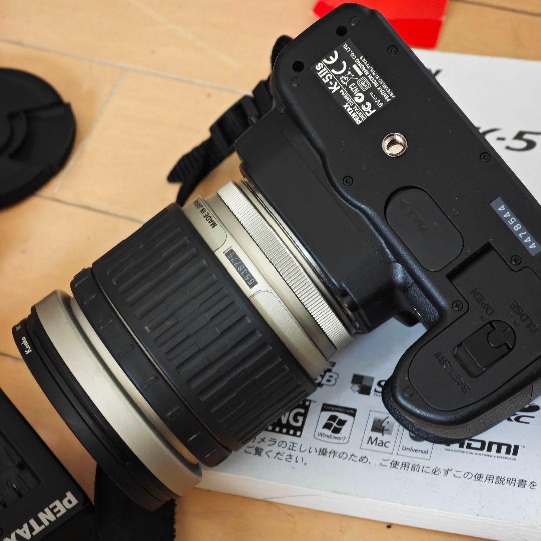 【動作確認済】 PENTAX K-5 IIs カメラ本体とズームレンズのセット