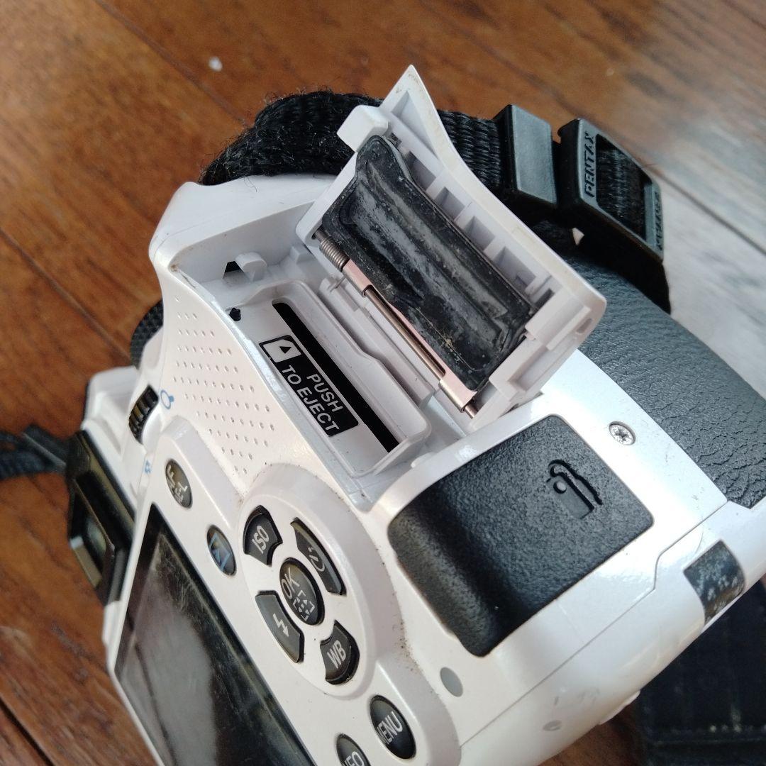 PENTAX K-30 デジタル一眼レフカメラ ホワイト　黒死病ジャンク品