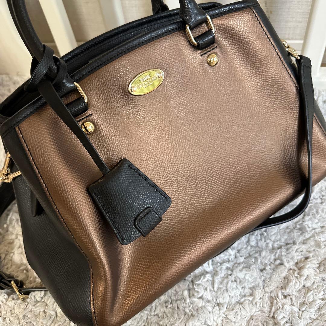 COACH コーチ 2way ハンドバッグ トートバッグ