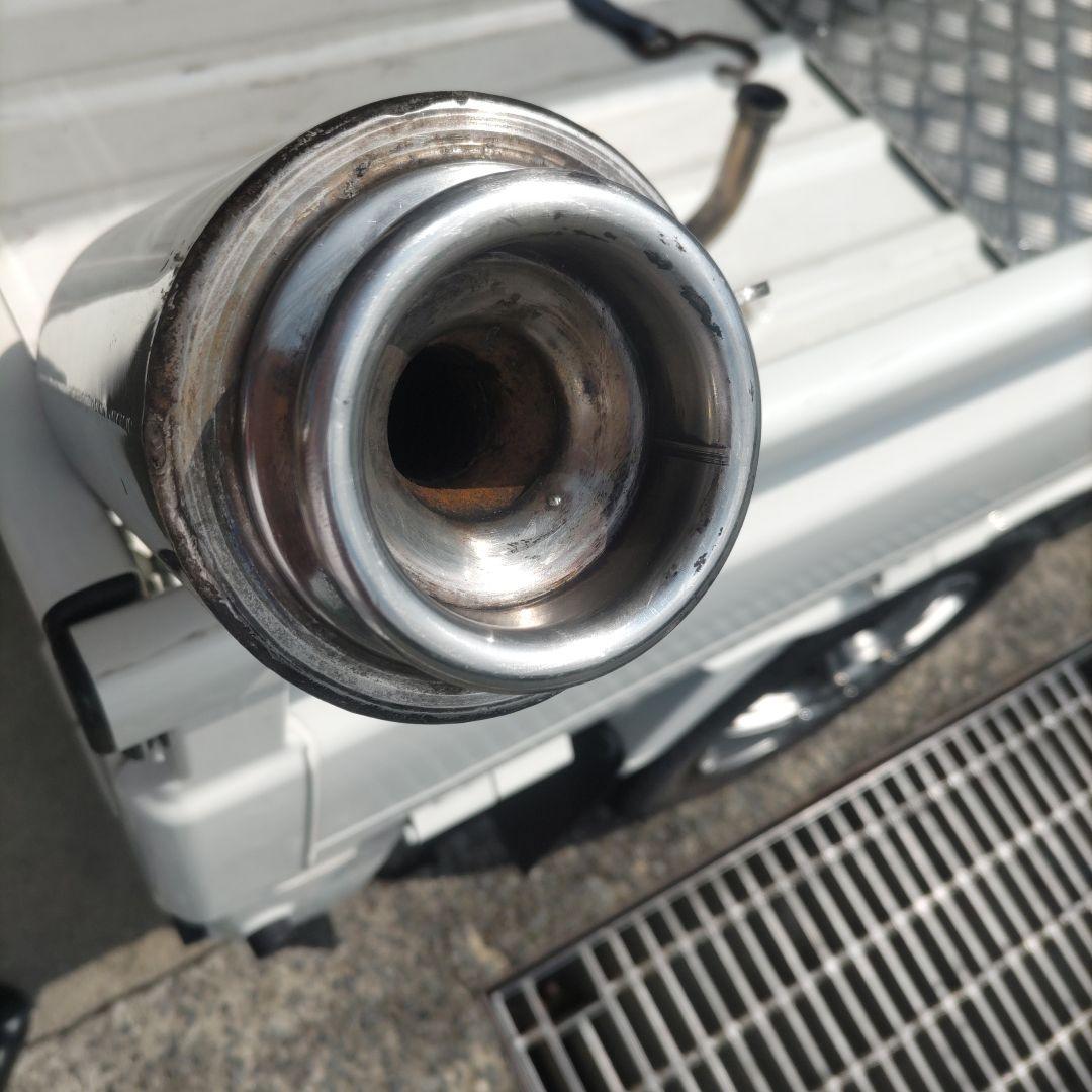 エイプ100　ハリケーン製ファットボフマフラー