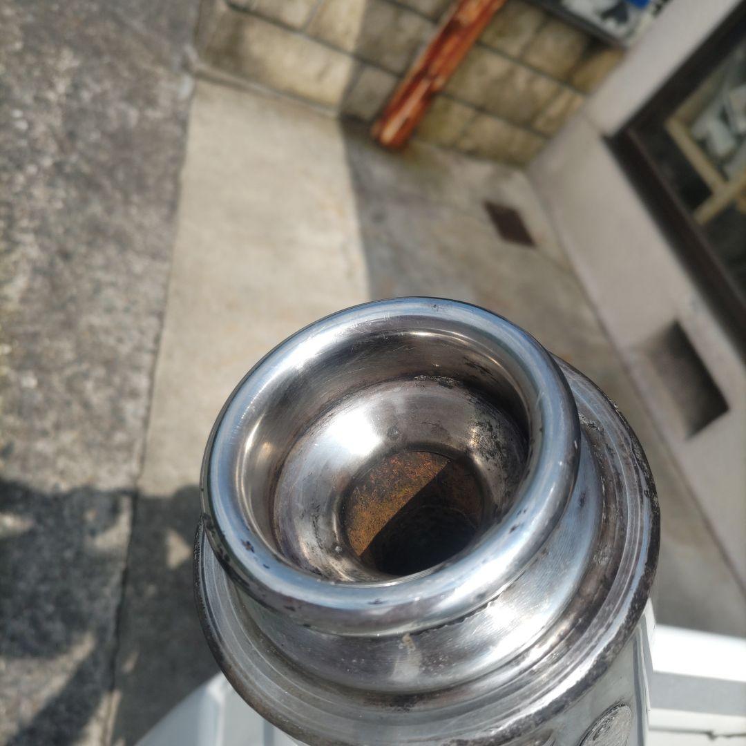 エイプ100　ハリケーン製ファットボフマフラー