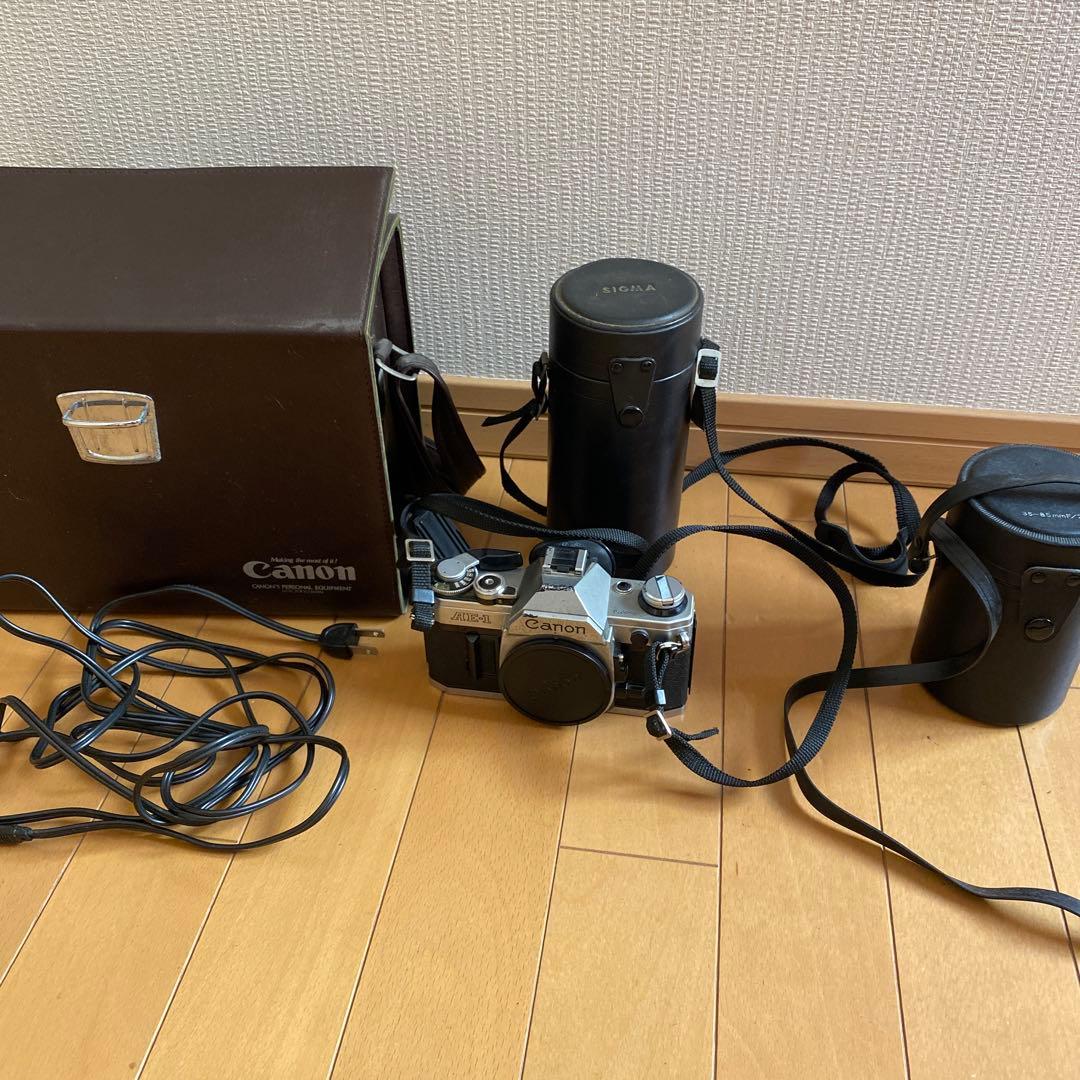 【レンズ2本セット】Canon AE-1 フィルム一眼レフカメラ