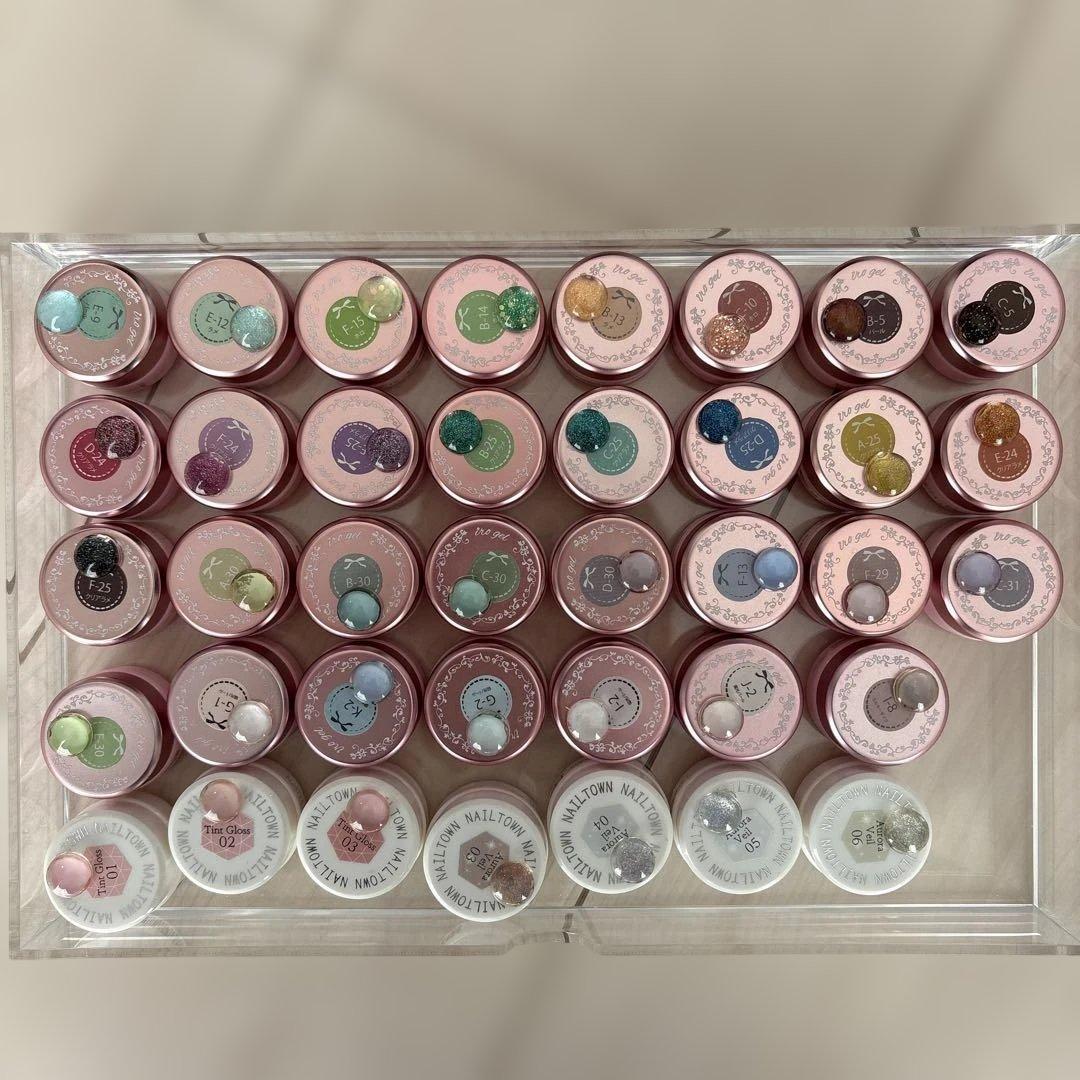 ネイル　カラージェル　233個まとめ売り