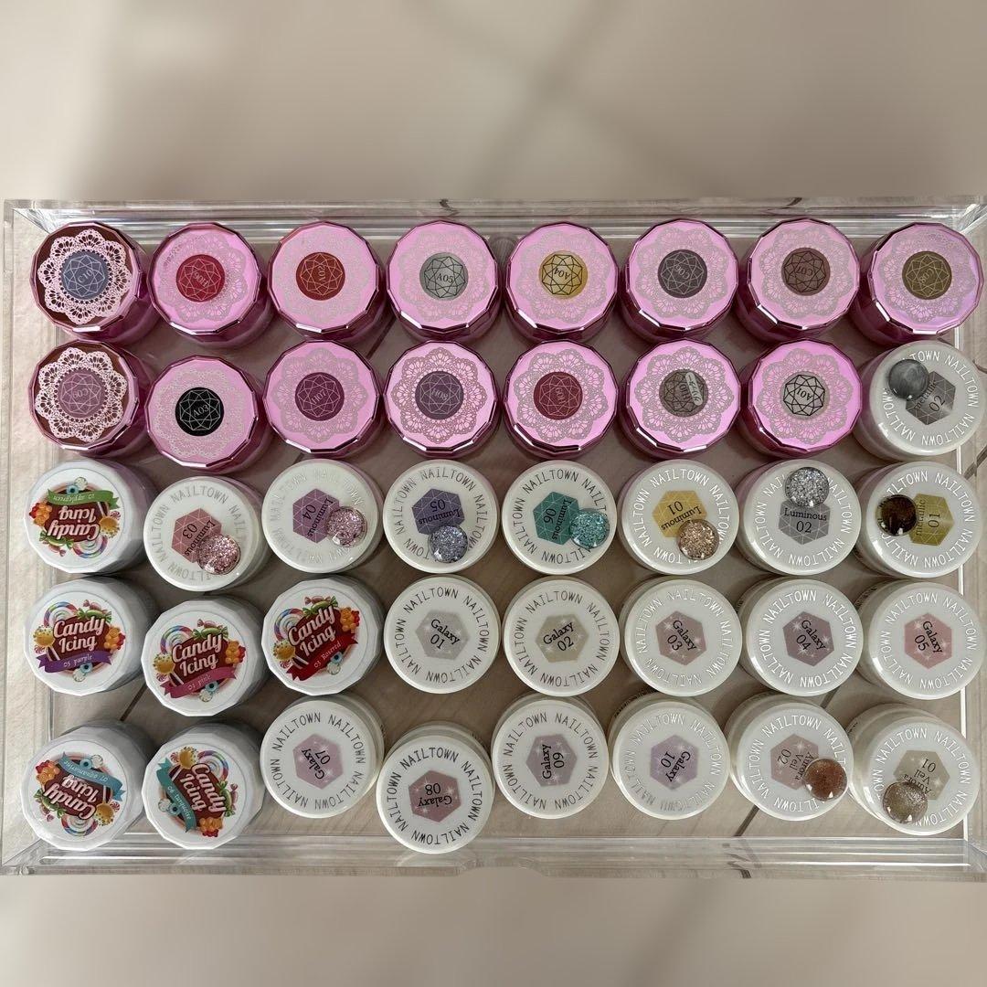 ネイル　カラージェル　233個まとめ売り