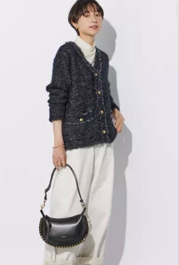 suadeo ❤️新品タグ付き❤️ ツイードニットジャケット