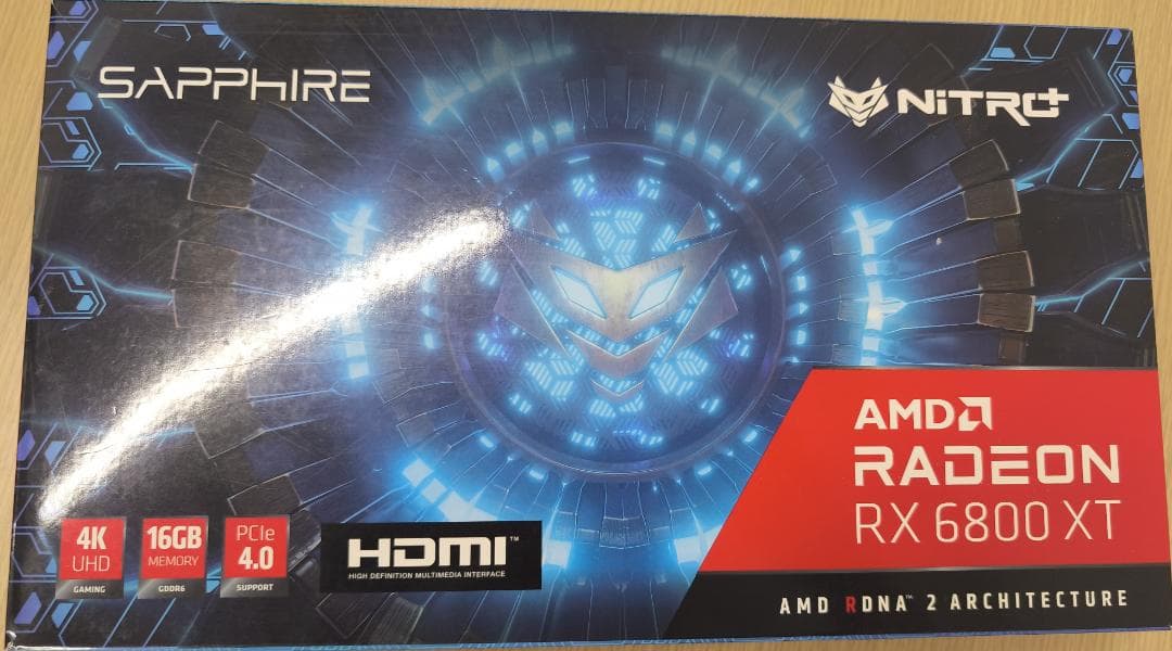 グラフィックボード・グラボ・ビデオカード SAPPHIRE NITRO+ Radeon RX 6800 XT OC 16G