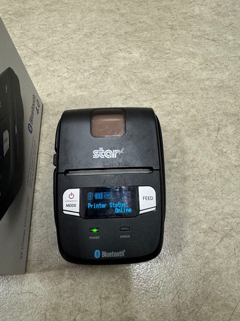 スター精密製　bluetooth モバイルプリンター　SMーL200