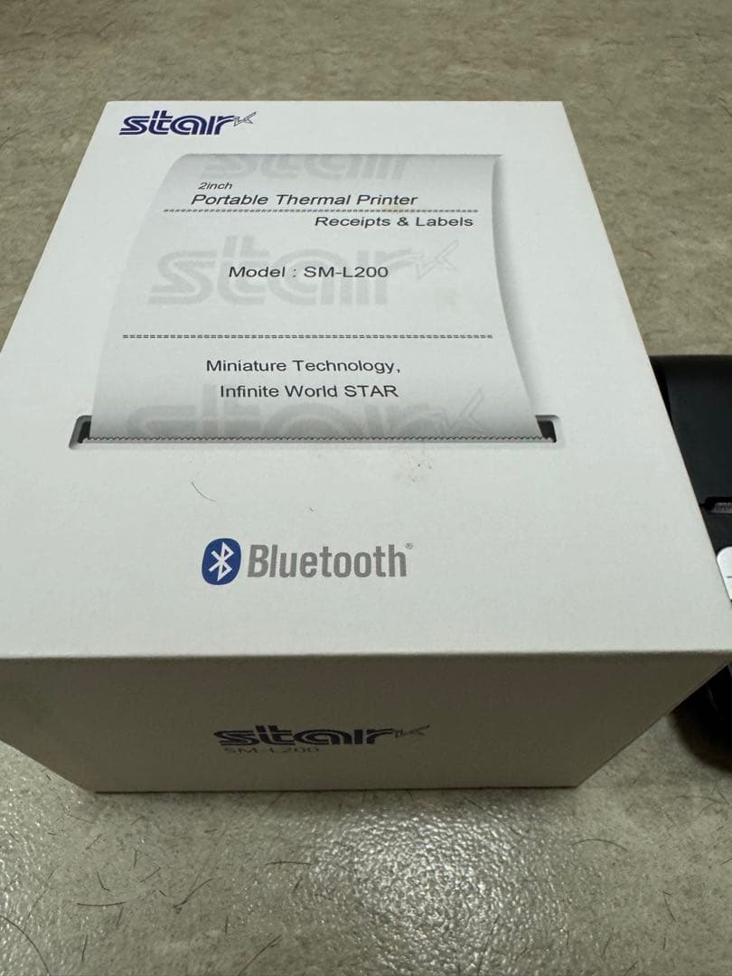 スター精密製　bluetooth モバイルプリンター　SMーL200