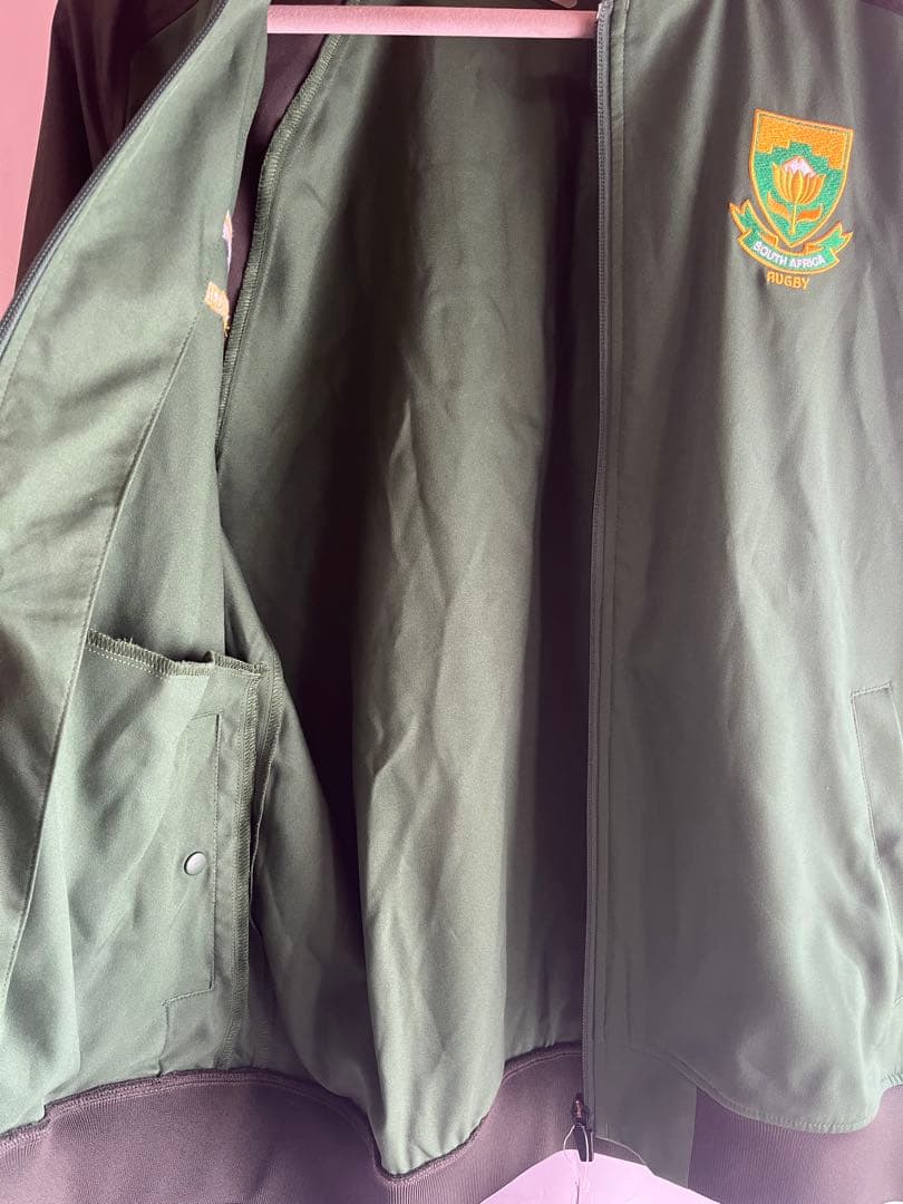 【新品未使用】プレゼンテーション ジャケット 南アフリカ代表 スプリングボクス