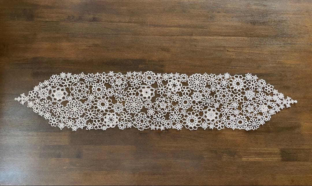 【かなで様ご確認用】タティングレース ドイリー レース編み ハンドメイド