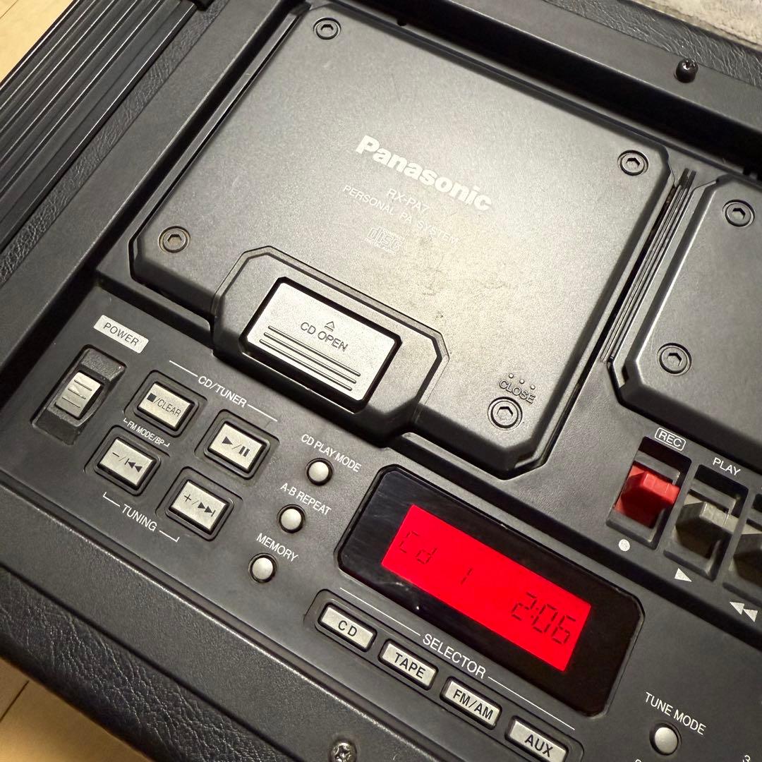 ラジオ・コンポ Panasonic RIDDIMVOX RX-PA7
