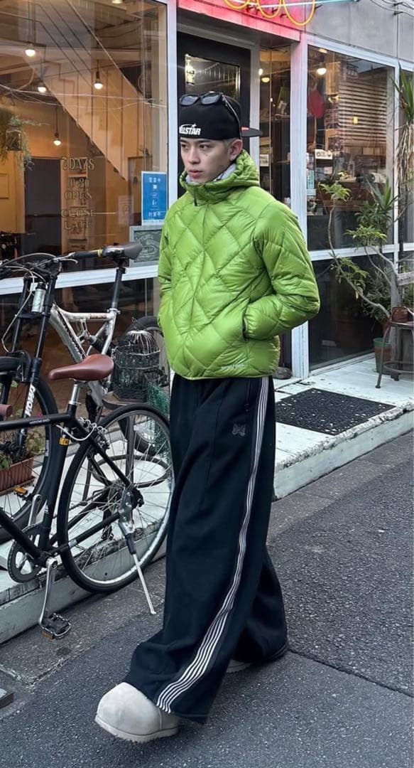 かつきくん着用 montbellライトアルパインダウンパーカ モンベル