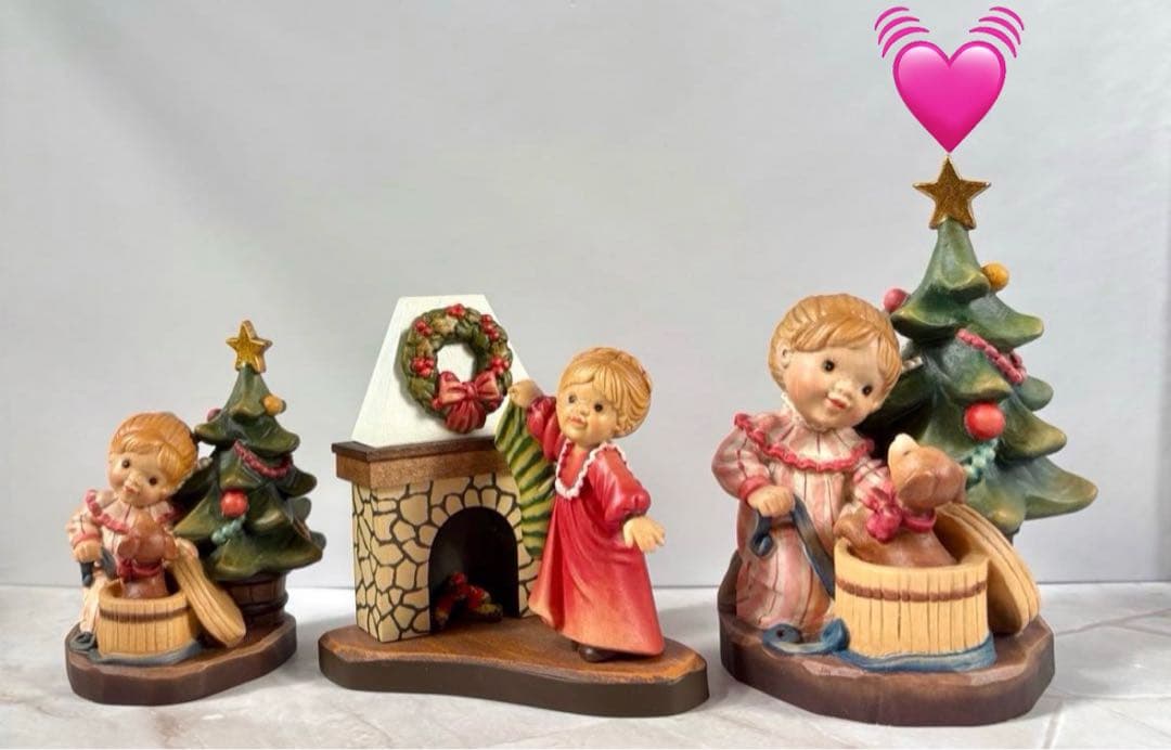 R*E様 ◆オークション◆ アンリ人形　13.5㎝　✰⋆【Christmas P