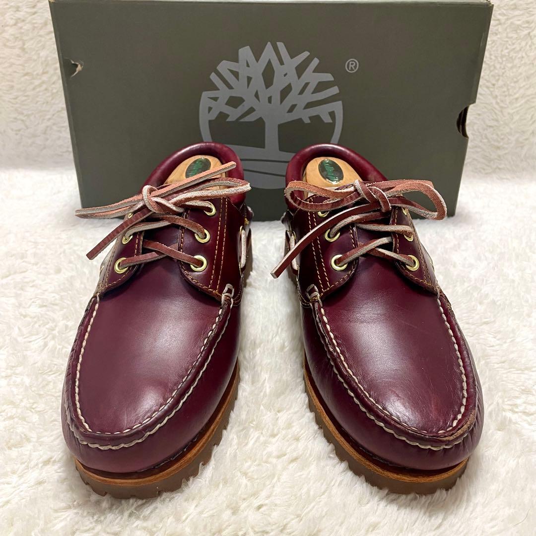 箱付き美品 Timberland オーセンティック 3eye ボート シューズ