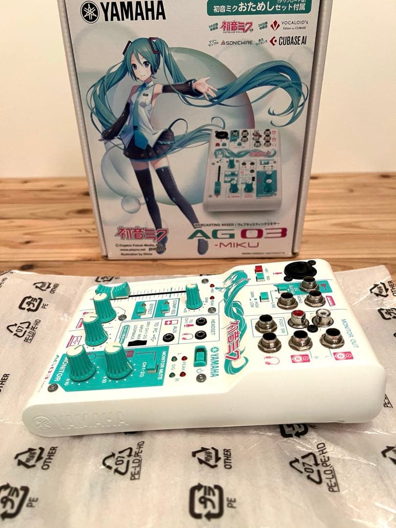 【美品】YAMAHA AG03-MIKU ウェブキャスティングミキサー