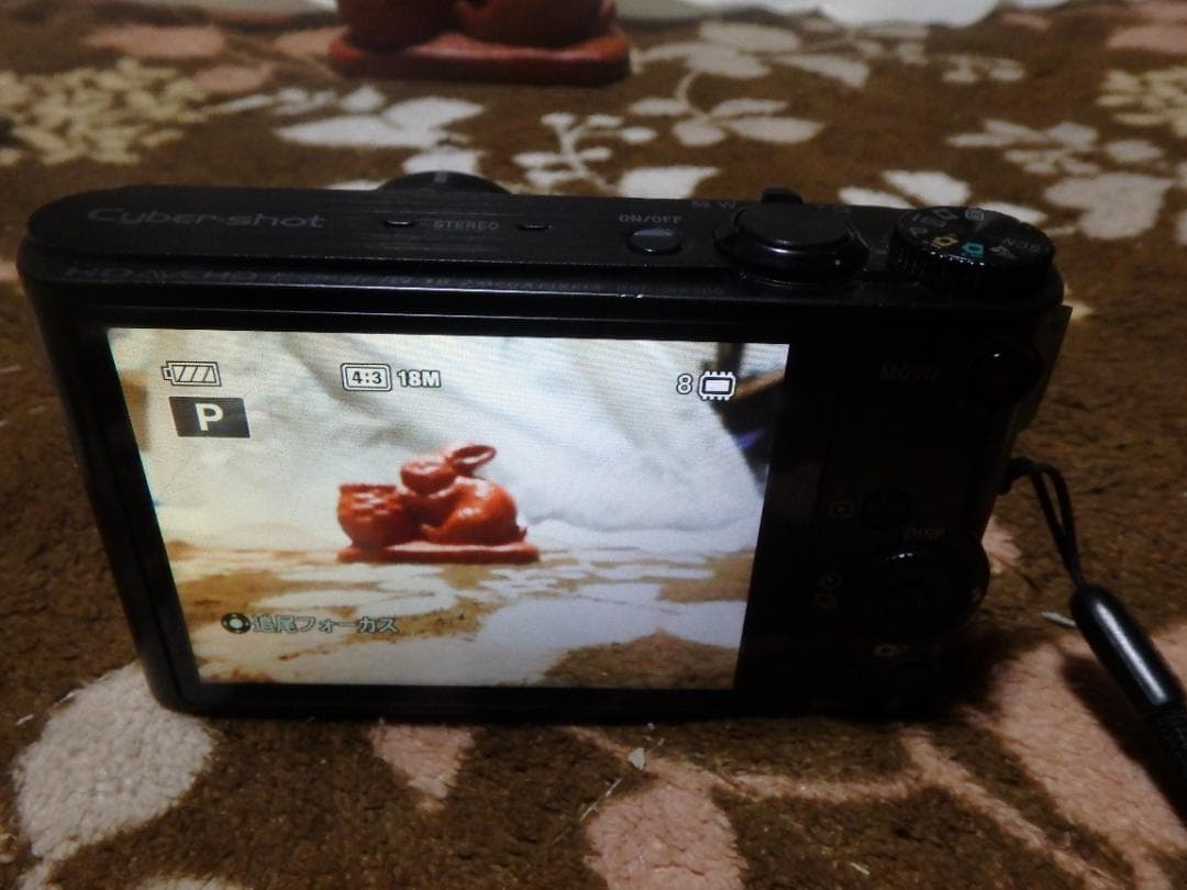 動作品 SONY DSC-WX300 デジタルカメラ 難あり