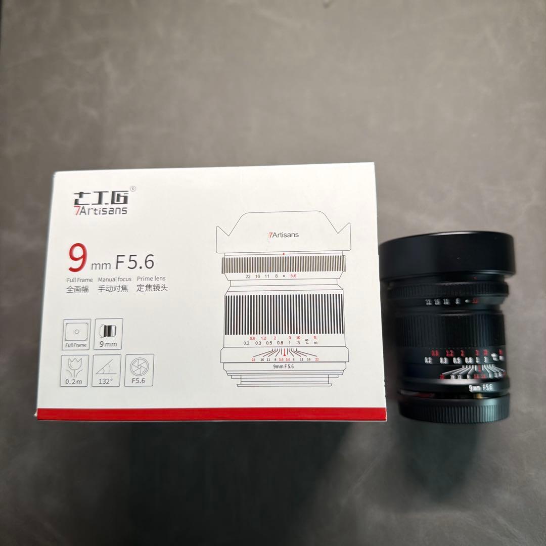 七工匠 7Artisans 9mm F5.6 超広角レンズ sonyフルサイズ