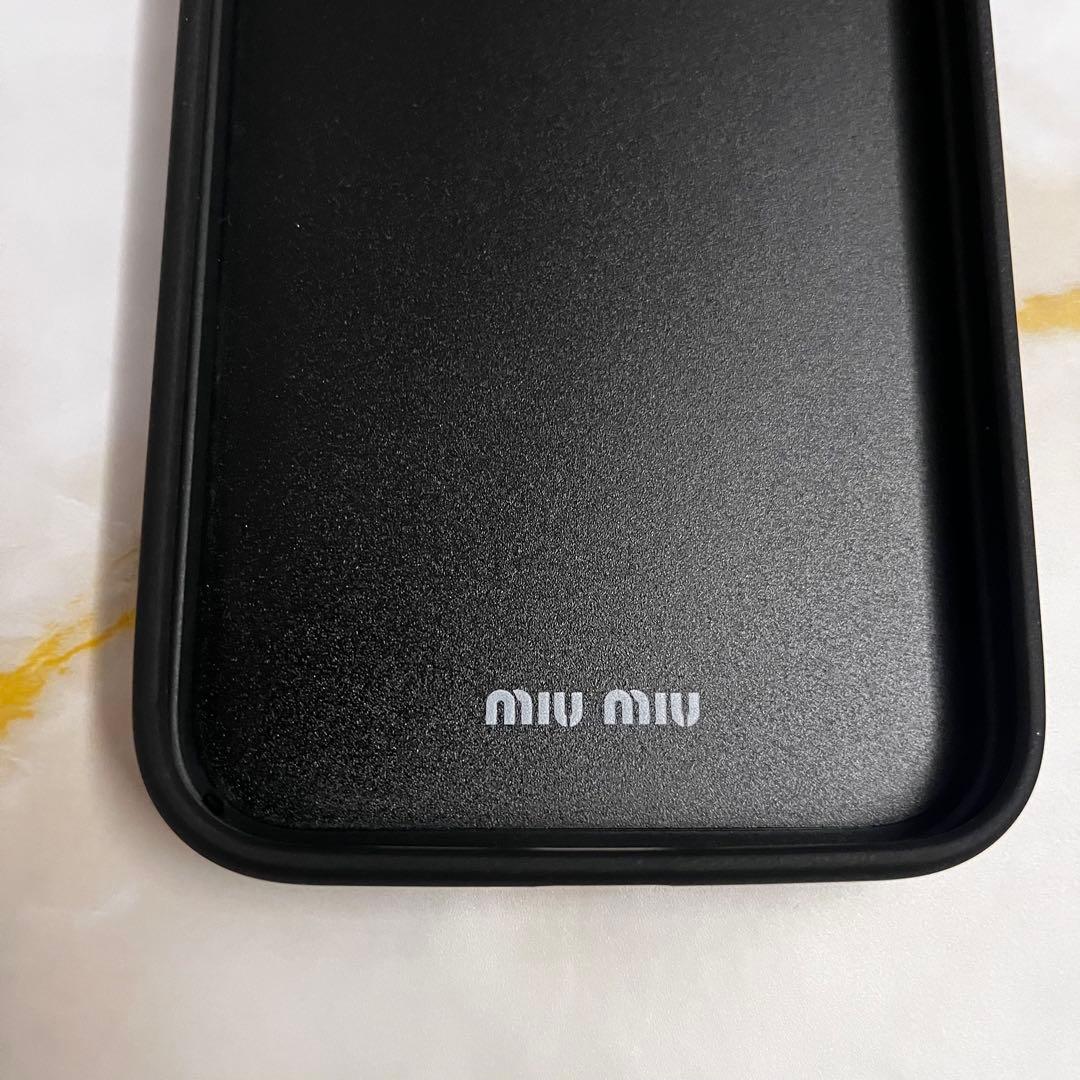 【新品未使用】miumiu iPhone14PRO MAX ケース　スマホケース
