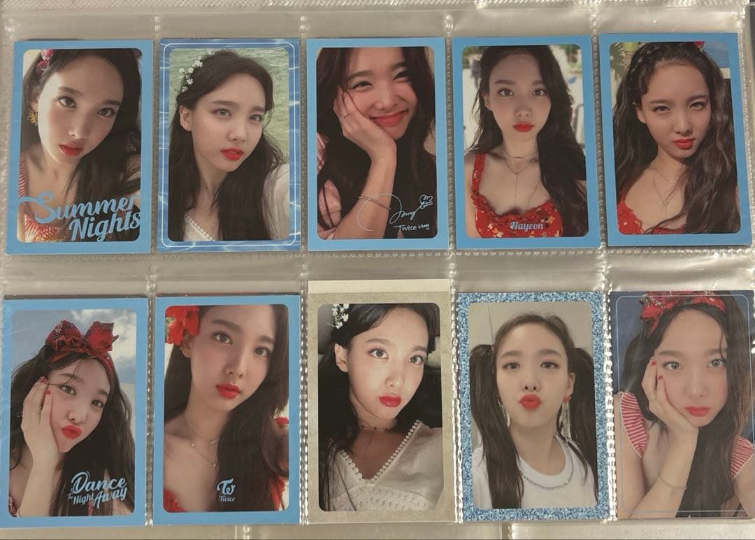 twice ナヨン　トレカセット