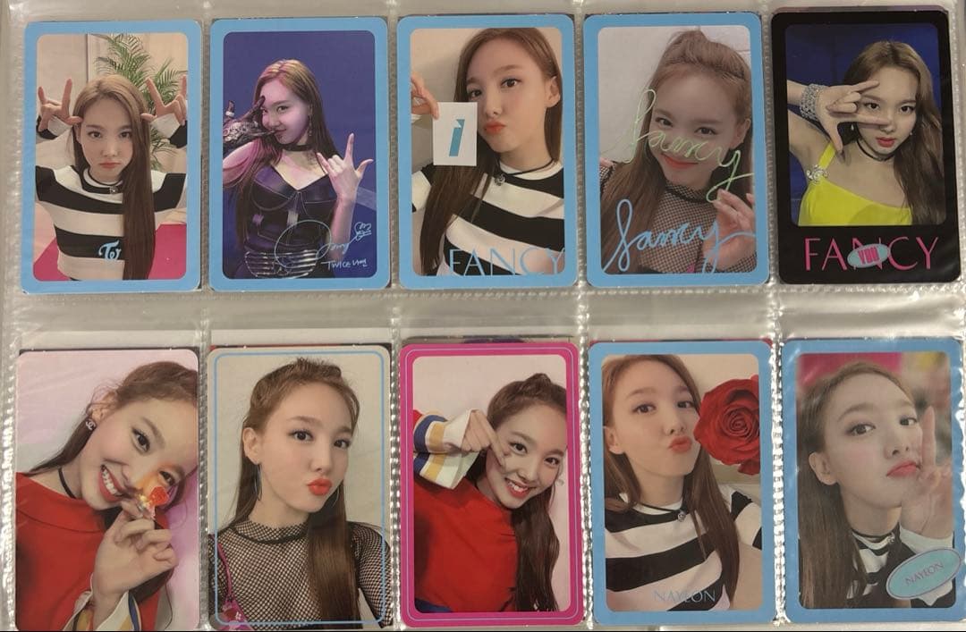 twice ナヨン　トレカセット