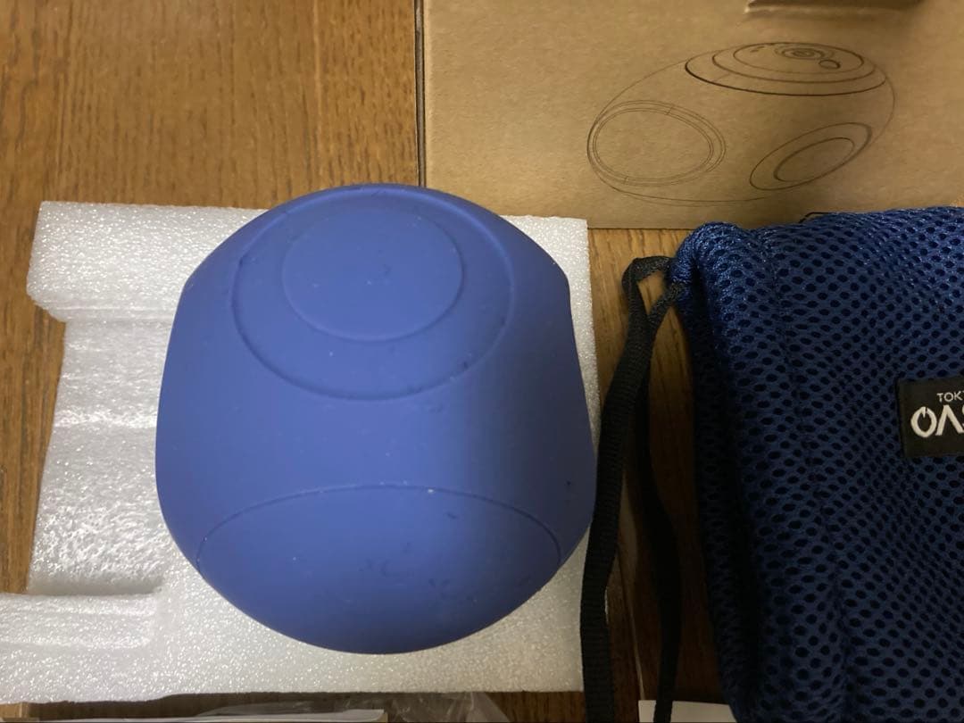 東急スポーツオアシス　スタイリーボール 青　フィットネス　ほぼ未使用