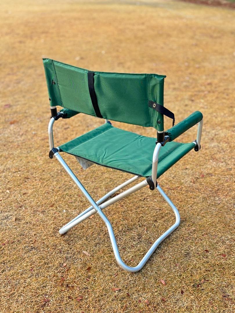 【廃盤希少】スノーピーク FDチェアワイド グリーン  PEAK 旧ロゴ