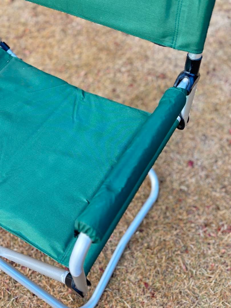 【廃盤希少】スノーピーク FDチェアワイド グリーン  PEAK 旧ロゴ