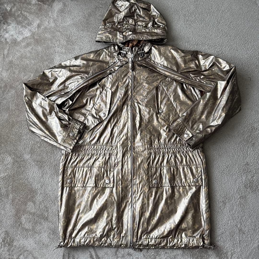 ルイヴィトン メタリックモノグラム レーヨン ジャケット 34 RW211W