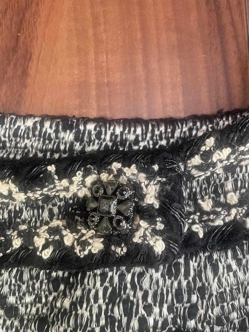 シャネル　CHANEL スカート　美品　ツイード生地