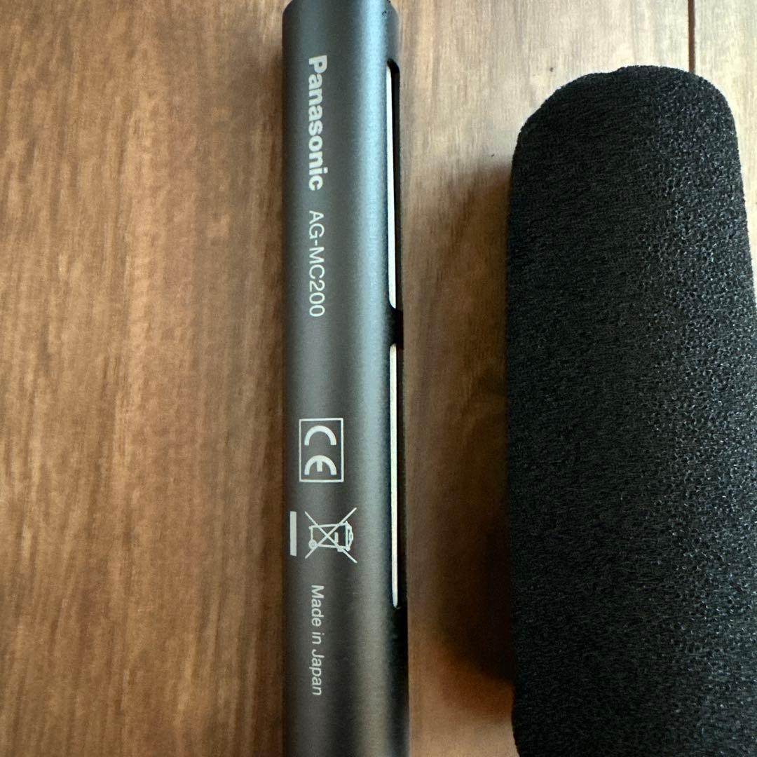 Panasonic AG-MC200G ビデオカメラ用 超指向性マイクロホン