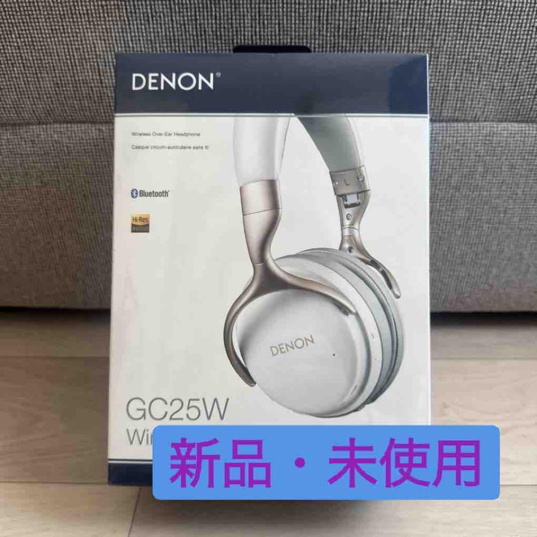 DENON AH-GC25 ワイヤレスヘッドホン　ホワイト