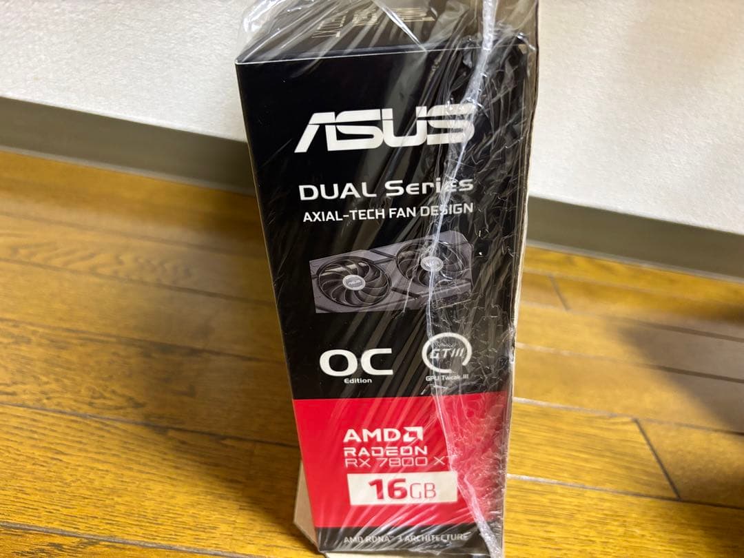 【新品】ASUS Dual Radeon RX 7800 XT 16GB OC