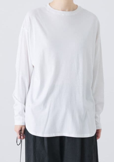 完売品【新品タグ付き】かぐれ コットン クルーネックカットソー