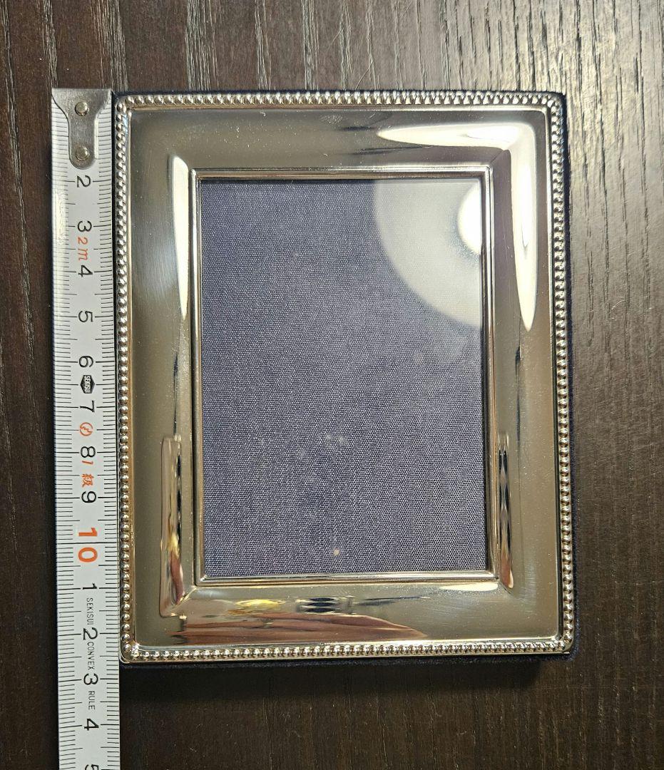 美品 フォトフレーム スターリングシルバー CARRS