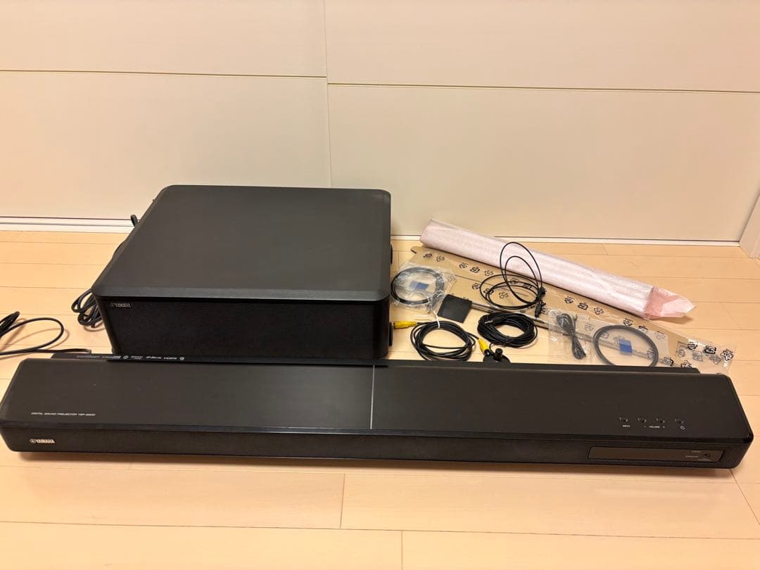 ☆YAMAHA☆ウーファーとサウンドバー☆