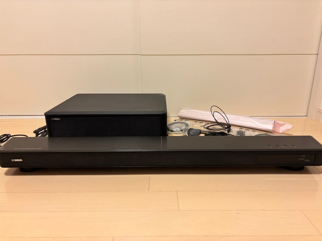 ☆YAMAHA☆ウーファーとサウンドバー☆