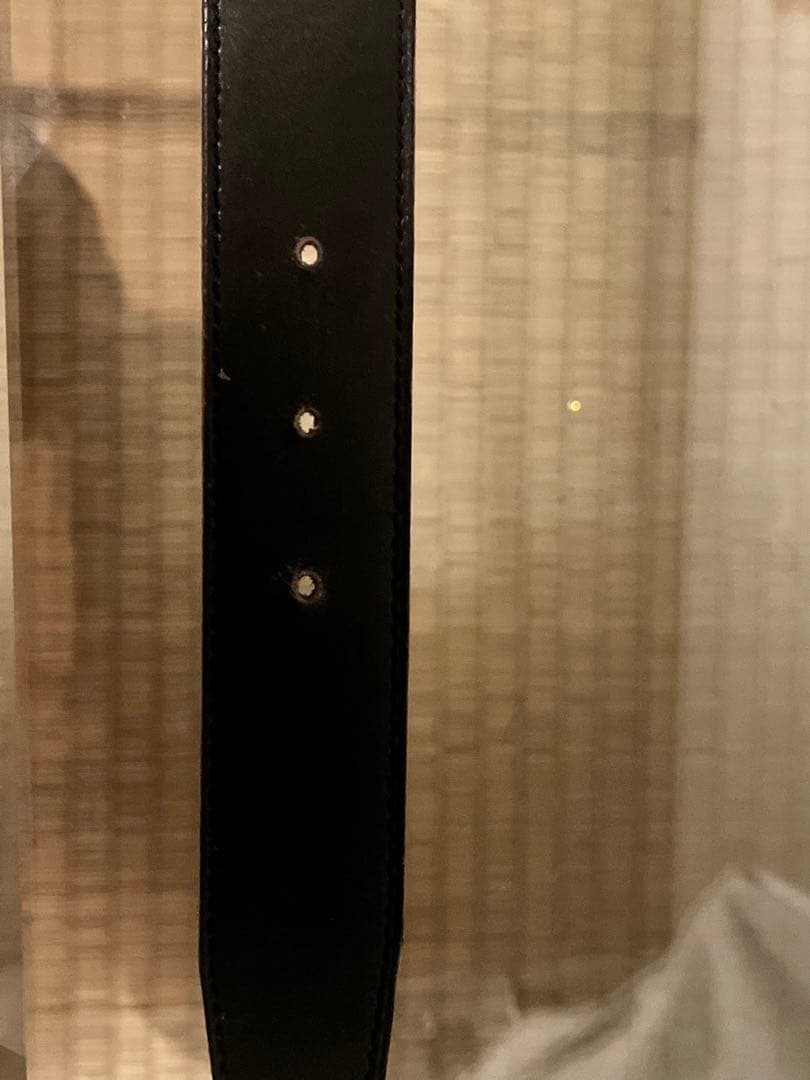 HERMES オレンジ レザー ベルト